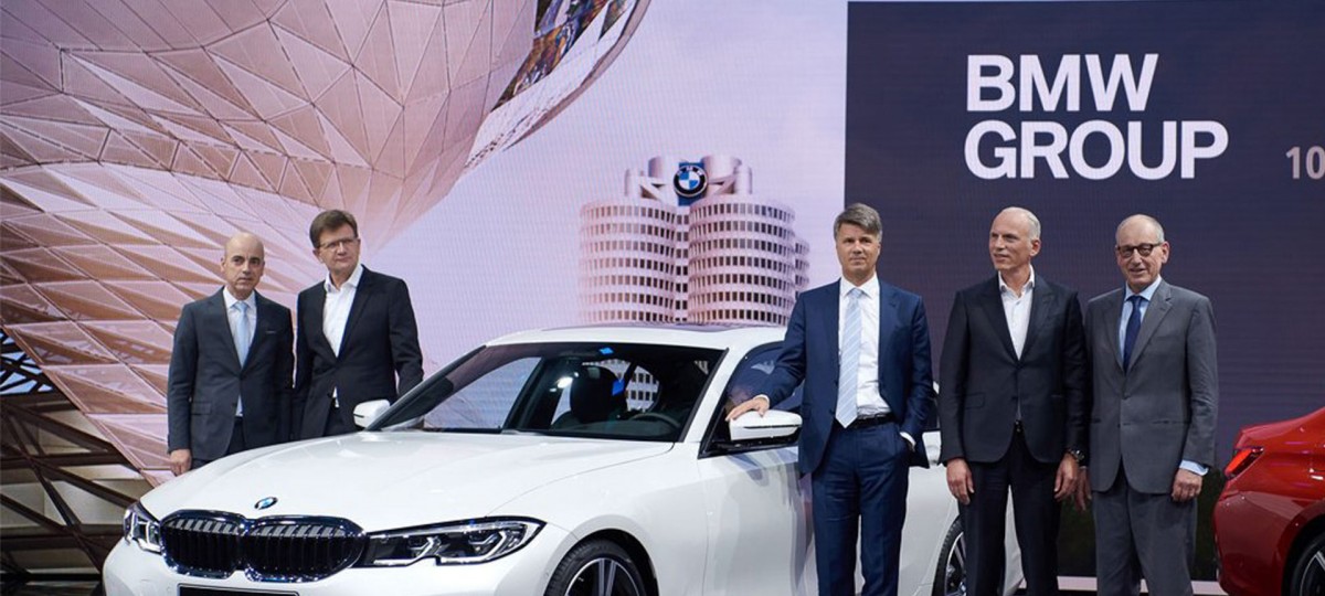 BMW na Svetovej výstave automobilov v Paríži 2018.