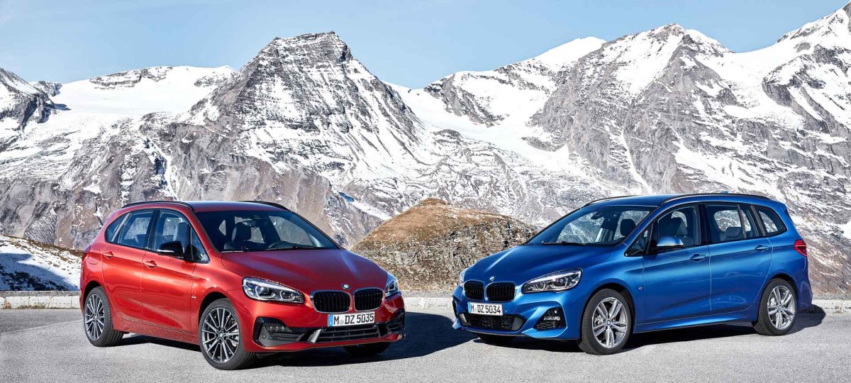 Nové BMW radu 2 Active Tourer. Nové BMW radu 2 Gran Tourer. Priestranná funkčnosť a komfort v spojení so športovou dynamikou.
