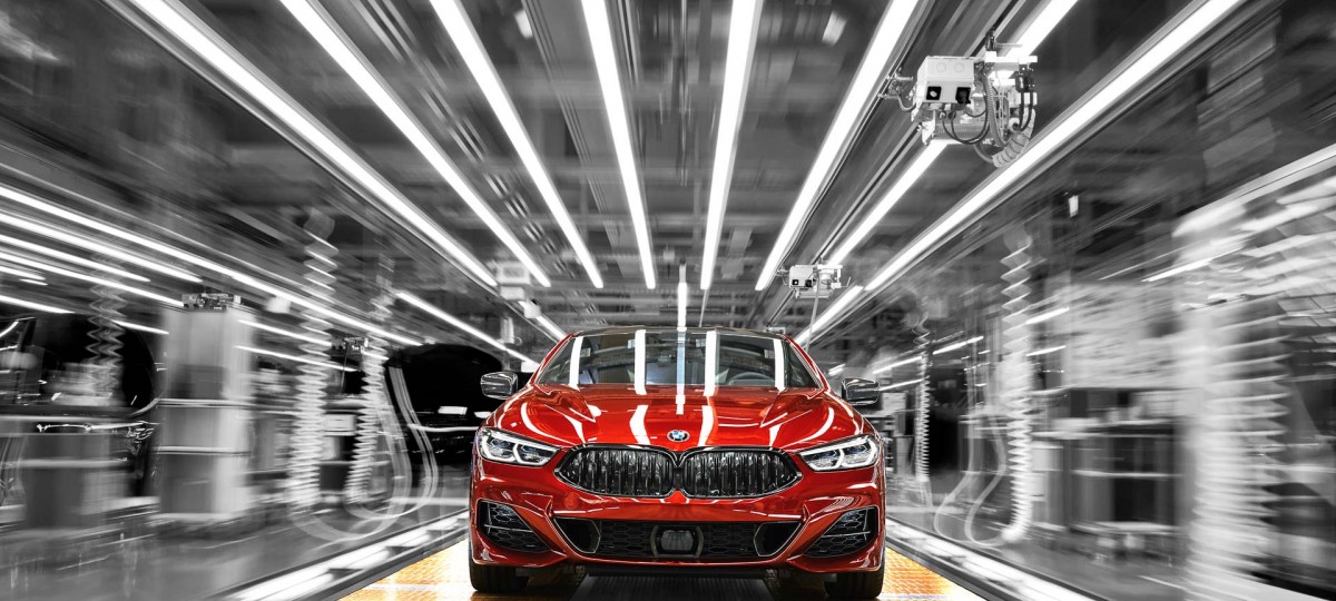 Spustenie výroby nového BMW radu 8 Coupé v závode spoločnosti BMW Group v Dingolfingu.