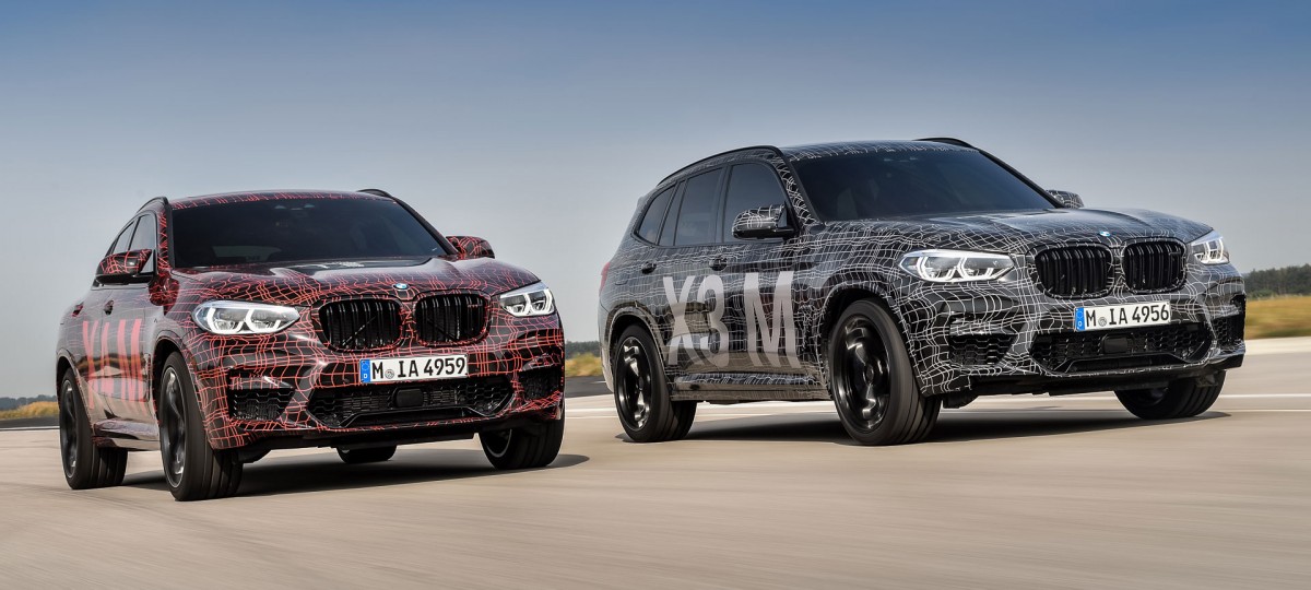 Predstavenie prototypov modelov BMW X3 M a BMW X4 M.