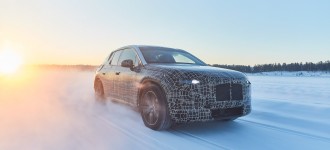 BMW iNEXT absolvuje zimné záťažové testy.