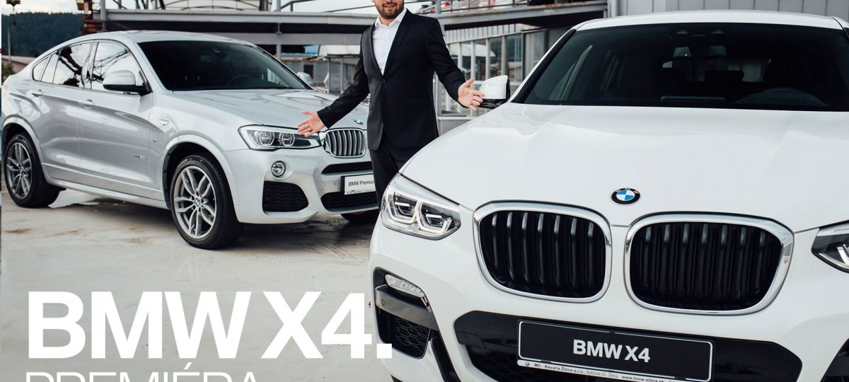 Video: Premiéra nového BMW X4.