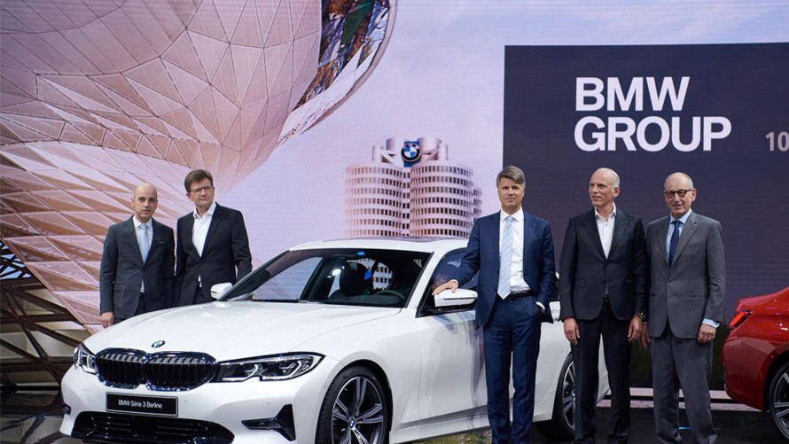 BMW na Svetovej výstave automobilov v Paríži 2018.