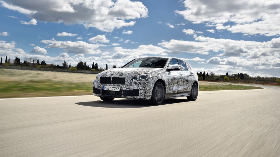 Nové BMW radu 1: záverečná testovacia fáza v Miramase.