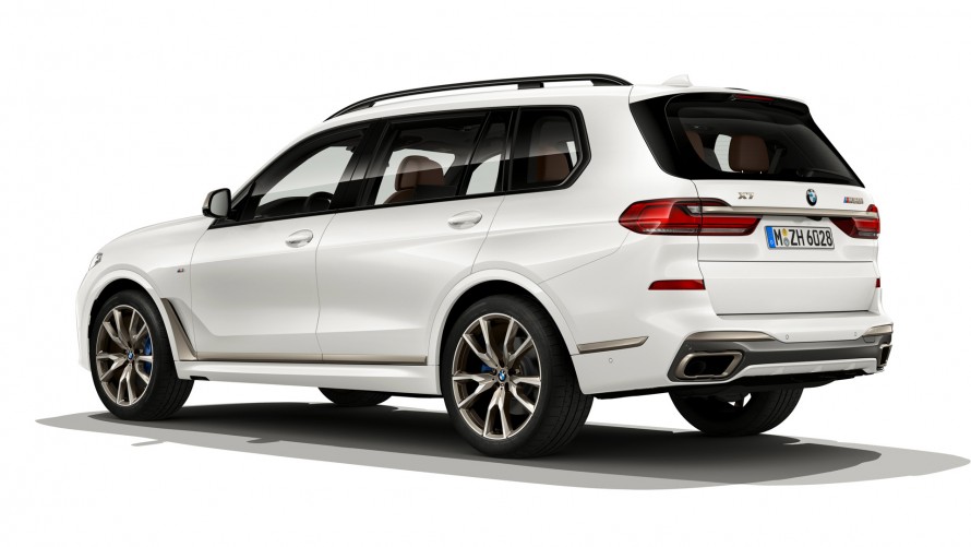 Nové BMW X5 M50i a nové BMW X7 M50i.